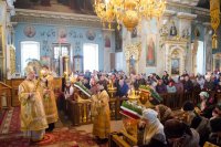 Божественная литургия в Неделю о блудном сыне