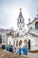 Божественная литургия в день празднования иконы Божией Матери «Козельщанская»