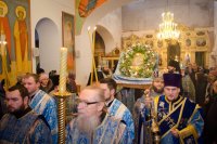 Божественная литургия в день празднования иконы Божией Матери «Козельщанская»