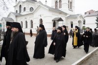 Божественная литургия в день празднования иконы Божией Матери «Козельщанская»