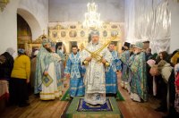 Божественная литургия в день празднования иконы Божией Матери «Козельщанская»