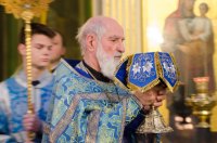 Божественная литургия в день празднования иконы Божией Матери «Козельщанская»