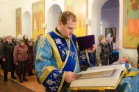 Божественная литургия в день празднования иконы Божией Матери «Козельщанская»