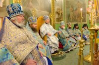 Божественная литургия в день празднования иконы Божией Матери «Козельщанская»