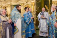 Божественная литургия в день празднования иконы Божией Матери «Козельщанская»