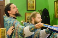 Божественная литургия в день празднования иконы Божией Матери «Козельщанская»