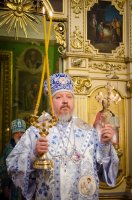 Божественная литургия в день празднования иконы Божией Матери «Козельщанская»