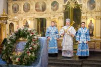 Божественная литургия в день празднования иконы Божией Матери «Козельщанская»