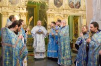 Божественная литургия в день празднования иконы Божией Матери «Козельщанская»