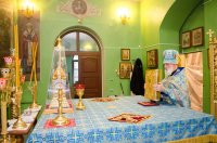 Божественная литургия в день празднования иконы Божией Матери «Козельщанская»