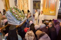 Божественная литургия в день празднования иконы Божией Матери «Козельщанская»