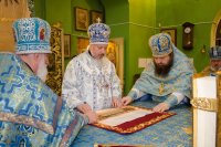 Божественная литургия в день празднования иконы Божией Матери «Козельщанская»