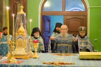 Божественная литургия в день празднования иконы Божией Матери «Козельщанская»