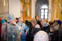 Божественная литургия в день празднования иконы Божией Матери «Козельщанская»