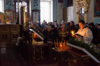 Вечернее богослужение в канун Вселенской родительской субботы