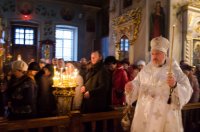 Вечернее богослужение в канун Вселенской родительской субботы