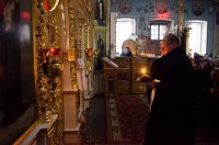 Вечернее богослужение в канун Вселенской родительской субботы