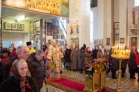 Божественная литургия в Неделю о Страшном суде