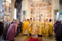 Божественная литургия в Неделю о Страшном суде