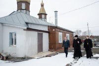 Рабочий визит в храм св.прп. Никиты Исповедника д.Поколюбичи Рабочий визит в храм св.прп. Никиты Исповедника д.Поколюбичи