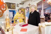 Рабочий визит в храм Архангела Михаила д.Хальч Рабочий визит в храм Архангела Михаила д.Хальч