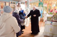 Рабочий визит в храм Архангела Михаила д.Хальч Рабочий визит в храм Архангела Михаила д.Хальч