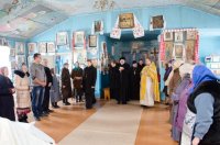 Рабочий визит в храм Архангела Михаила д.Хальч Рабочий визит в храм Архангела Михаила д.Хальч