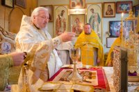 Божественная литургия в день обретения мощей блж. Матроны Московской Божественная литургия в день обретения мощей блж. Матроны Московской