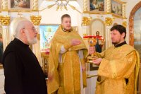 Божественная литургия в день обретения главы Иоанна Предтечи Божественная литургия в день обретения главы Иоанна Предтечи