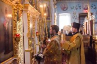 Божественная литургия в день всех преподобных отцев в подвиге просиявших Божественная литургия в день всех преподобных отцев в подвиге просиявших