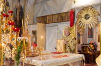 Божественная литургия в день всех преподобных отцев в подвиге просиявших Божественная литургия в день всех преподобных отцев в подвиге просиявших