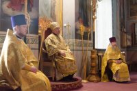 Божественная литургия в день всех преподобных отцев в подвиге просиявших Божественная литургия в день всех преподобных отцев в подвиге просиявших