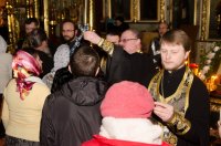 Преосвященнейший Стефан совершил вечерню с чином прощения Преосвященнейший Стефан совершил вечерню с чином прощения