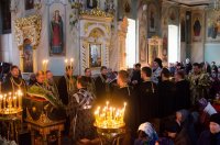 Епископ Стефан совершил Великое повечерие с чтением покаянного канона преподобного Андрея Критского