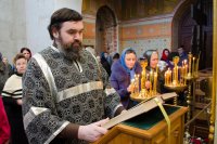 Епископ Стефан совершил Великое повечерие с чтением покаянного канона преподобного Андрея Критского