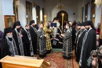 Епископ Стефан совершил Великое повечерие с чтением покаянного канона преподобного Андрея Критского