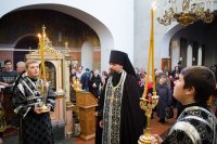 Епископ Стефан совершил Великое повечерие с чтением покаянного канона преподобного Андрея Критского