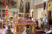 Божественная литургия Преждеосвященных Даров в Свято-Петро-Павловском кафедральном соборе г.Гомеля