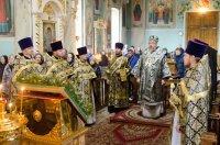 Божественная литургия Преждеосвященных Даров в Свято-Петро-Павловском кафедральном соборе г.Гомеля