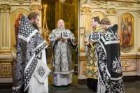 Божественная литургия Преждеосвященных Даров в Свято-Никольском мужском монастыре г.Гомеля