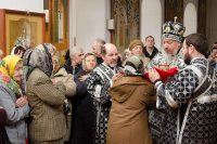 Божественная литургия Преждеосвященных Даров в Свято-Никольском мужском монастыре г.Гомеля