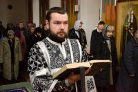 Божественная литургия Преждеосвященных Даров в Свято-Никольском мужском монастыре г.Гомеля