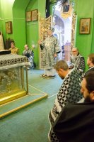 Божественная литургия Преждеосвященных Даров в Свято-Никольском мужском монастыре г.Гомеля