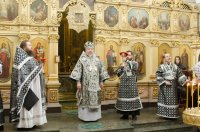 Божественная литургия Преждеосвященных Даров в Свято-Никольском мужском монастыре г.Гомеля