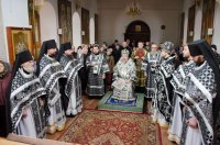 Божественная литургия Преждеосвященных Даров в Свято-Никольском мужском монастыре г.Гомеля