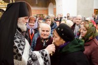 Божественная литургия Преждеосвященных Даров в Свято-Никольском мужском монастыре г.Гомеля