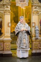 Божественная литургия Преждеосвященных Даров в Свято-Никольском мужском монастыре г.Гомеля