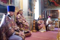 Божественная литургия в день памяти вмч. Федора Тирона Божественная литургия в день памяти вмч. Федора Тирона