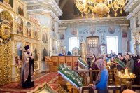 Божественная литургия в день памяти вмч. Федора Тирона Божественная литургия в день памяти вмч. Федора Тирона