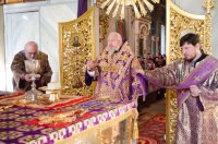 Божественная литургия в день памяти вмч. Федора Тирона Божественная литургия в день памяти вмч. Федора Тирона